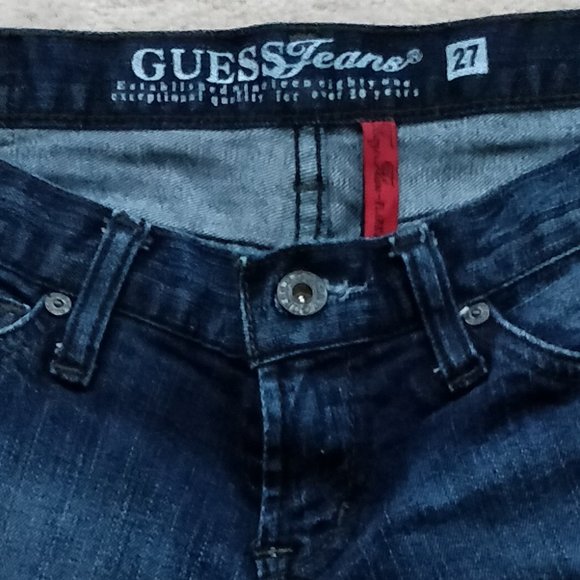 GUESS Foxy Flare Jeans Sz 27 - Picture 4 of 6